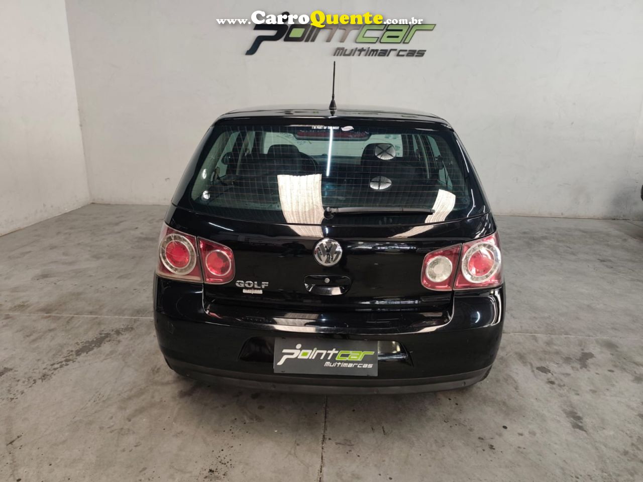 VOLKSWAGEN   GOLF 1.6 MI TOTAL FLEX 8V 4P   PRETO 2011 1.6 FLEX - Loja