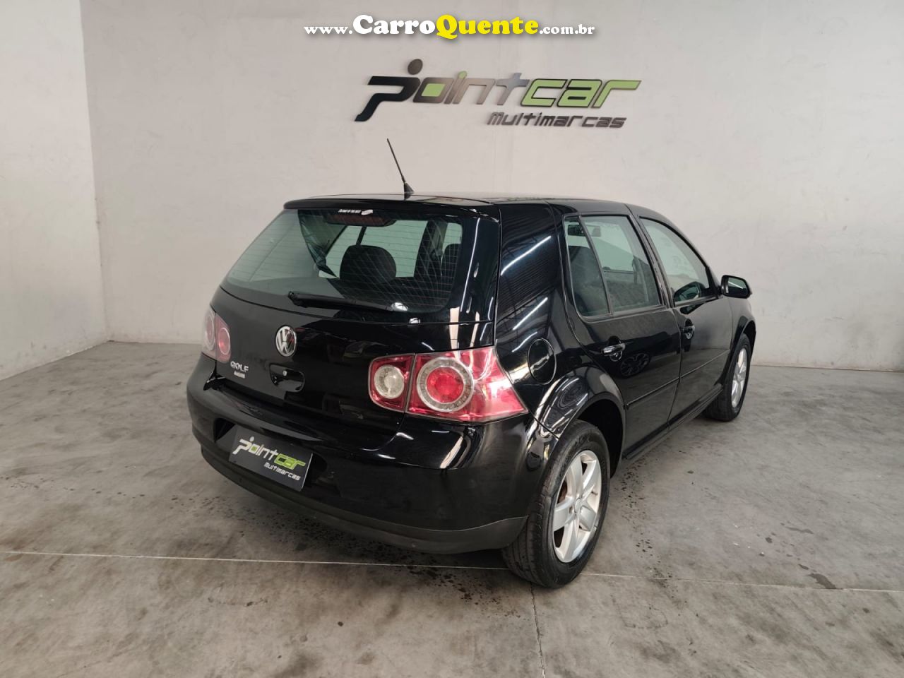 VOLKSWAGEN   GOLF 1.6 MI TOTAL FLEX 8V 4P   PRETO 2011 1.6 FLEX - Loja