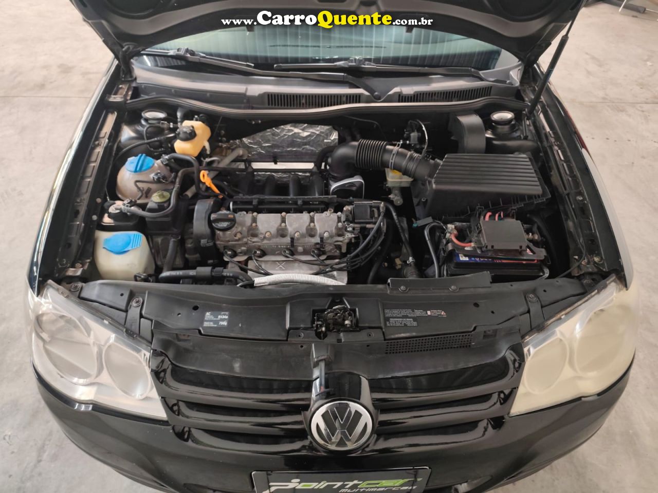 VOLKSWAGEN   GOLF 1.6 MI TOTAL FLEX 8V 4P   PRETO 2011 1.6 FLEX - Loja