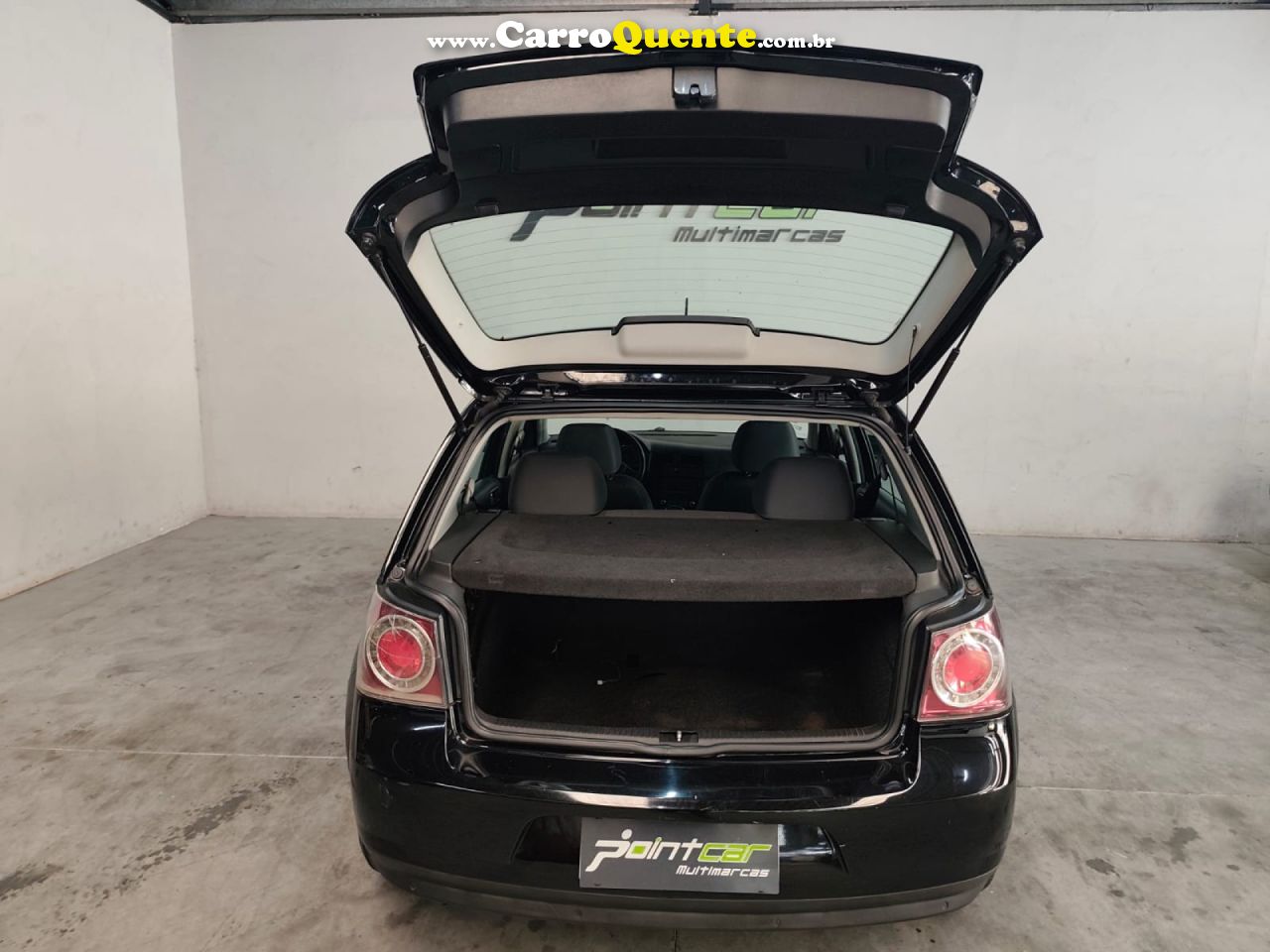 VOLKSWAGEN   GOLF 1.6 MI TOTAL FLEX 8V 4P   PRETO 2011 1.6 FLEX - Loja