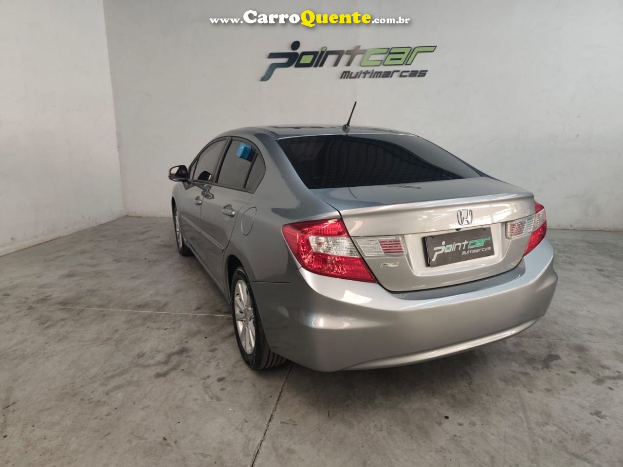HONDA   CIVIC SEDAN LXS 1.81.8 FLEX 16V MEC. 4P   CINZA 2014 1.8 FLEX - Loja