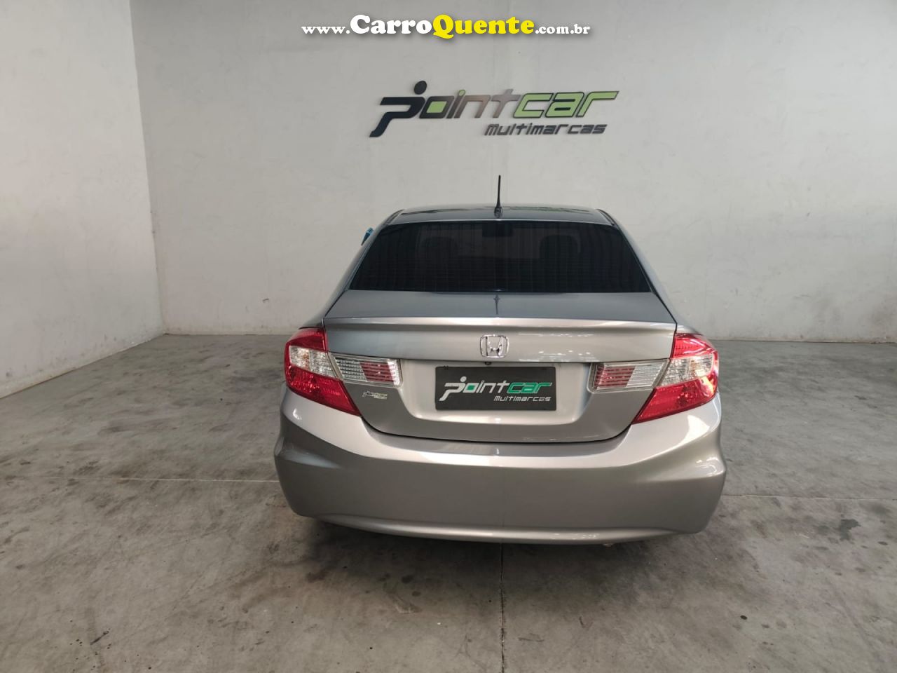HONDA   CIVIC SEDAN LXS 1.81.8 FLEX 16V MEC. 4P   CINZA 2014 1.8 FLEX - Loja