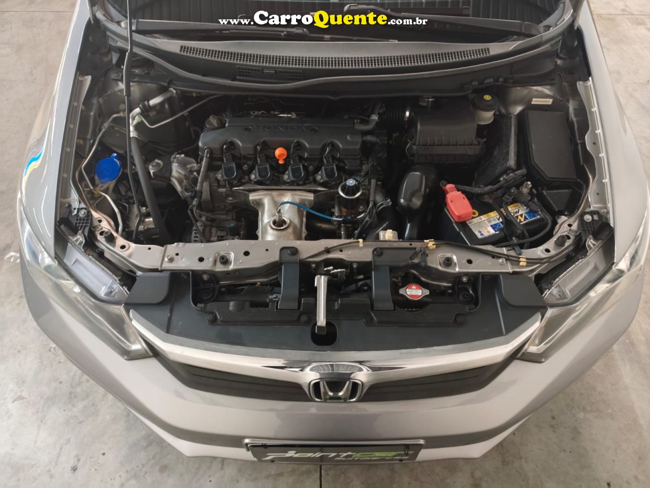 HONDA   CIVIC SEDAN LXS 1.81.8 FLEX 16V MEC. 4P   CINZA 2014 1.8 FLEX - Loja