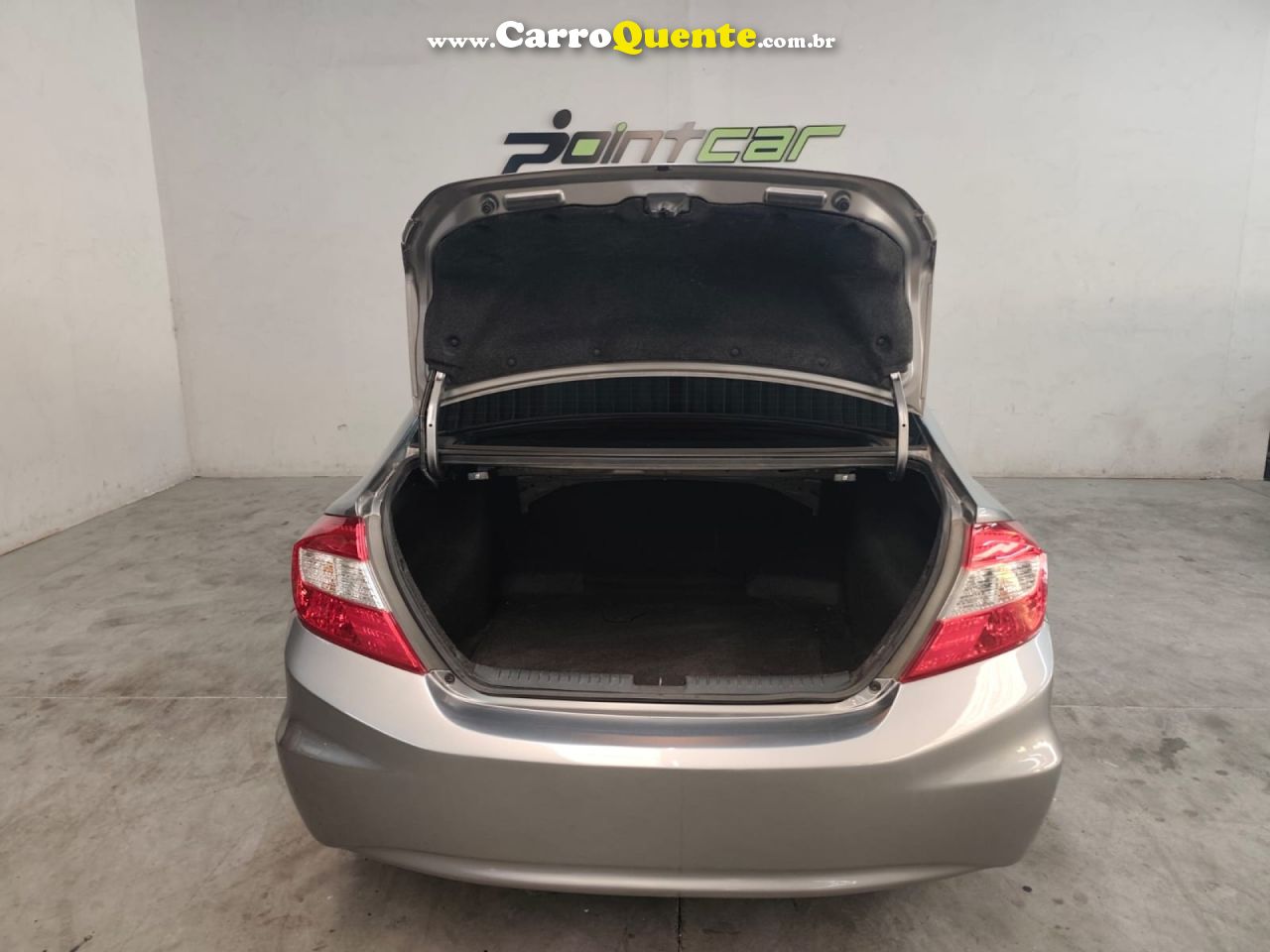 HONDA   CIVIC SEDAN LXS 1.81.8 FLEX 16V MEC. 4P   CINZA 2014 1.8 FLEX - Loja
