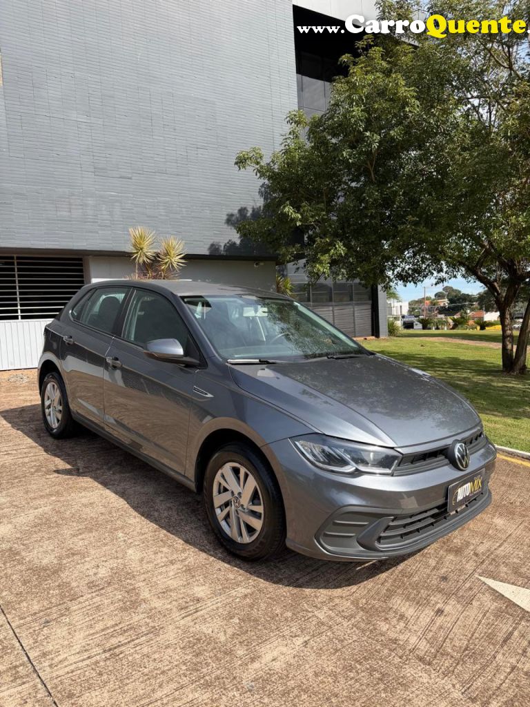 VOLKSWAGEN   POLO COMFORTLINE TSI 1.0 FLEX 12V AUT.   CINZA 2024 1.0 FLEX - Loja