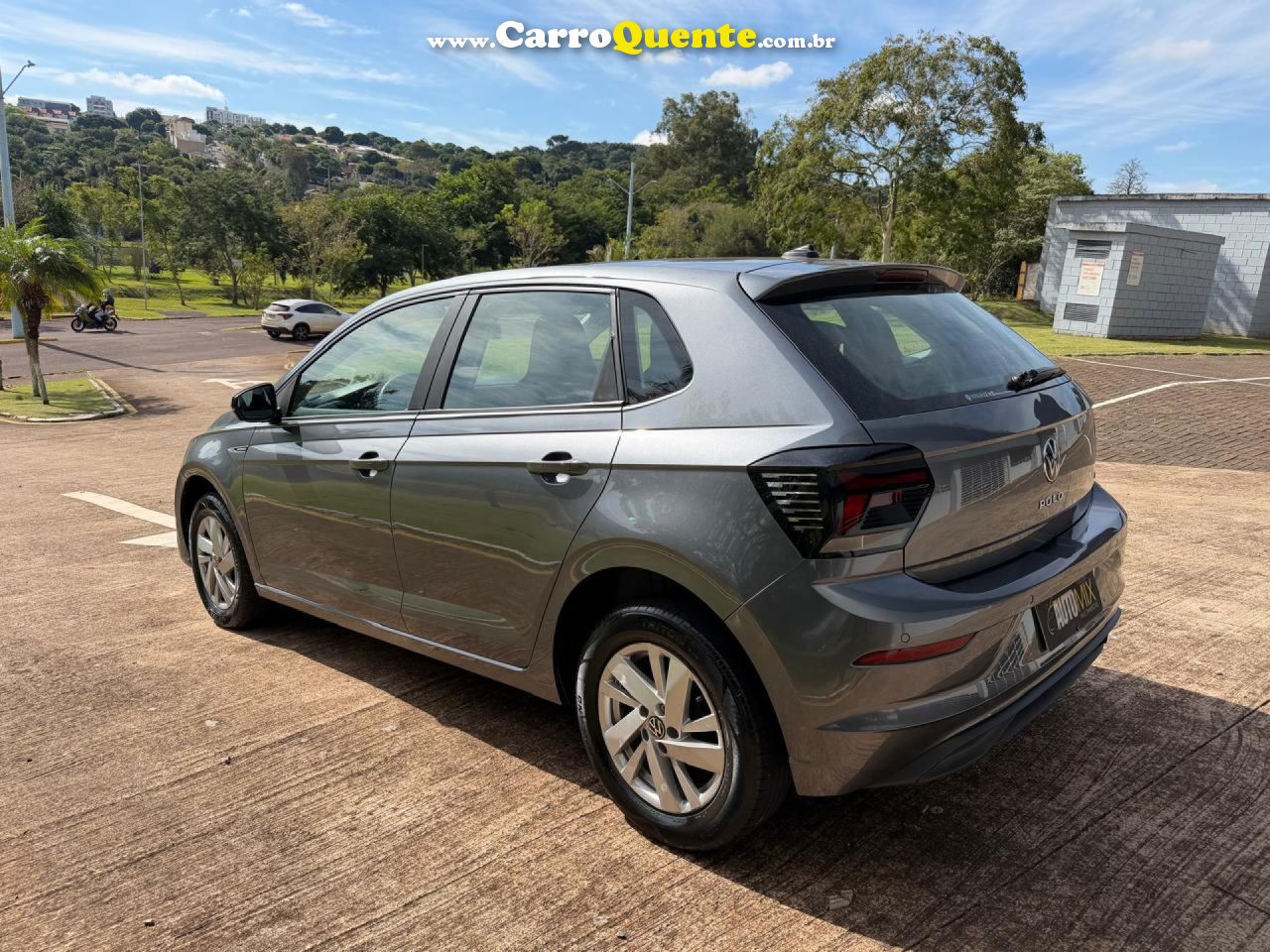 VOLKSWAGEN   POLO COMFORTLINE TSI 1.0 FLEX 12V AUT.   CINZA 2024 1.0 FLEX - Loja