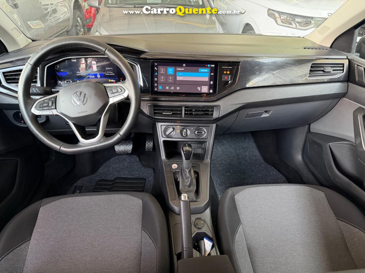 VOLKSWAGEN   POLO COMFORTLINE TSI 1.0 FLEX 12V AUT.   CINZA 2024 1.0 FLEX - Loja