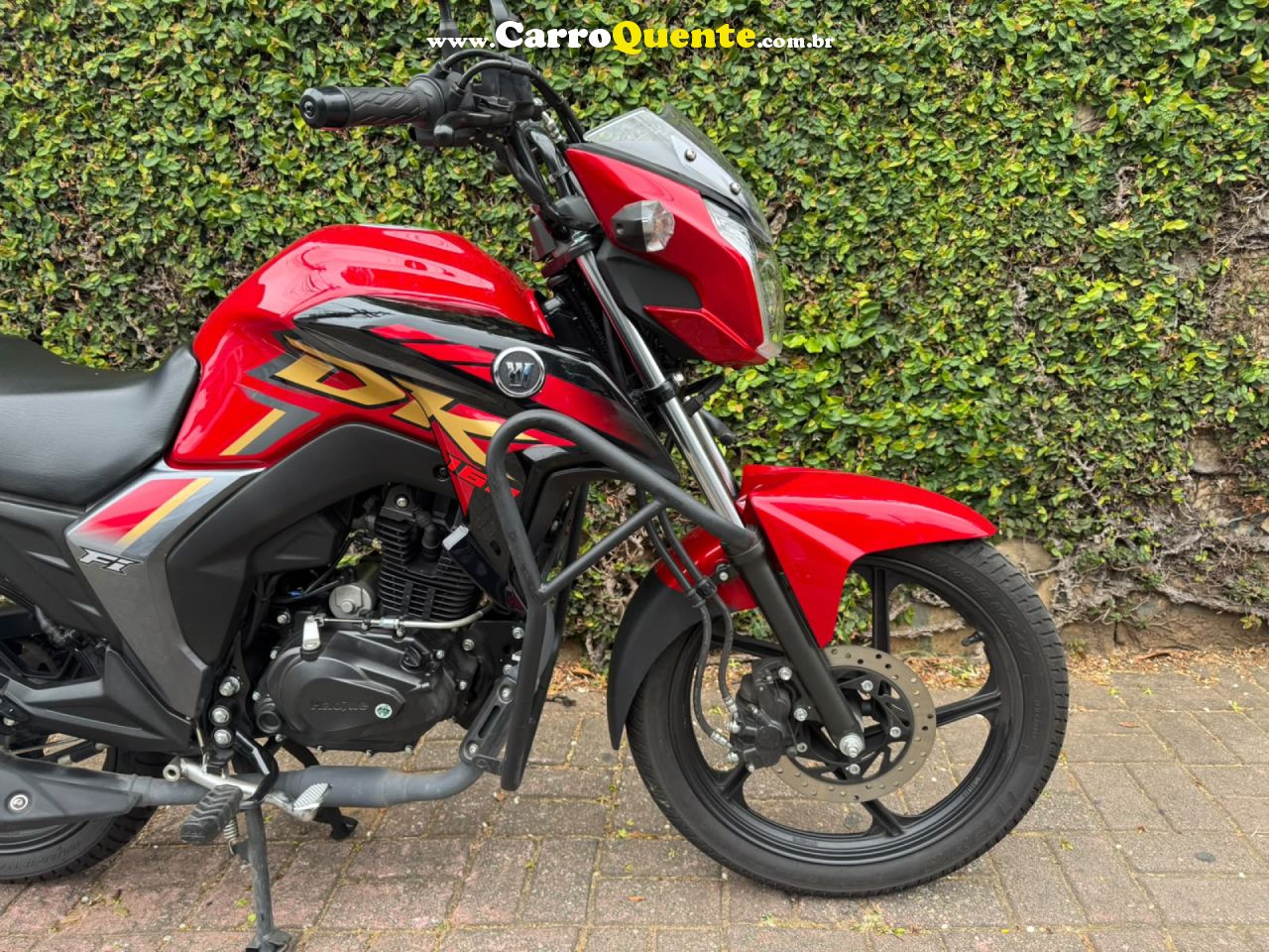 HAOJUE   DK 160   VERMELHO 2027 160 GASOLINA - Loja