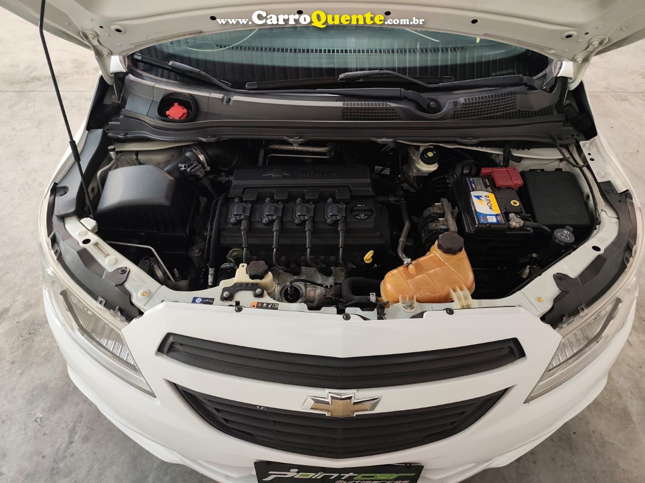 CHEVROLET   ONIX HATCH LS 1.0 8V FLEXPOWER 5P MEC.   BRANCO 2015 1.0 FLEX - Loja