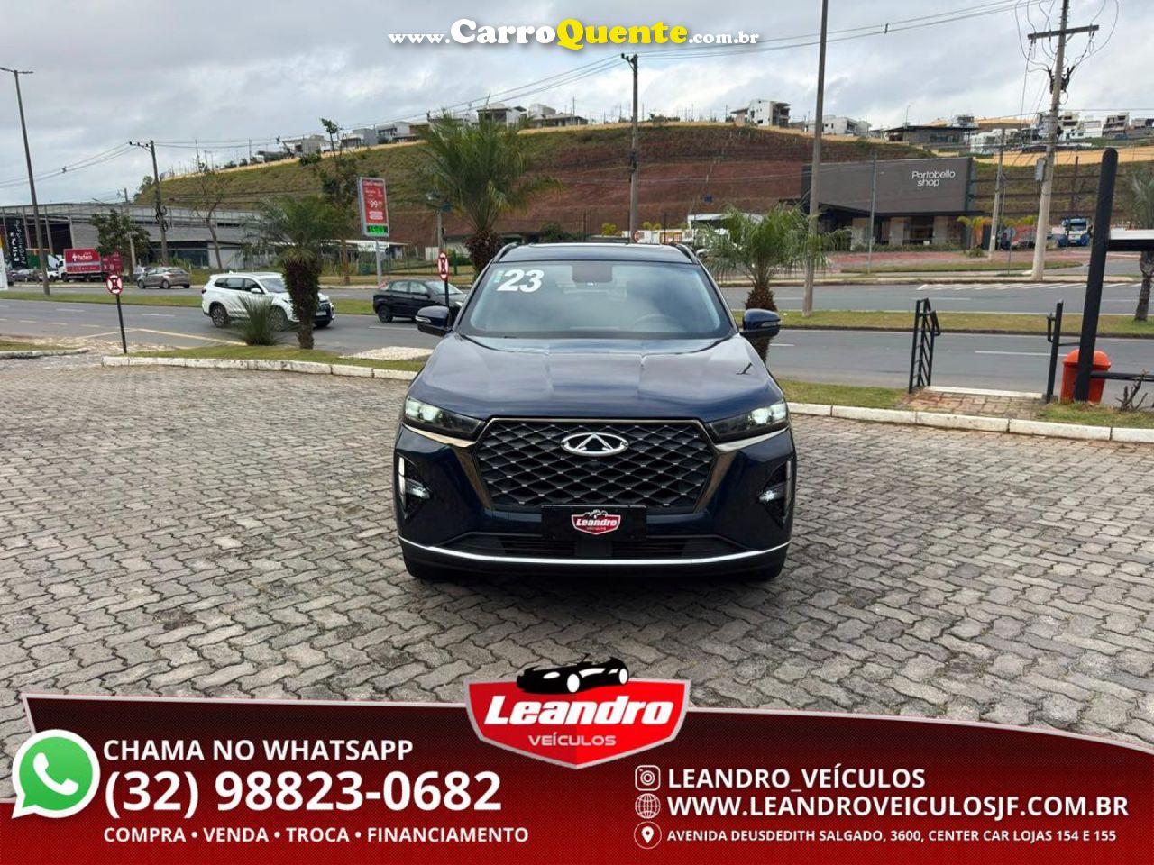 CHERY   TIGGO 7 PRO 1.6 TURBO 16V AUT.     AZUL 2023 1.6 GASOLINA - Loja