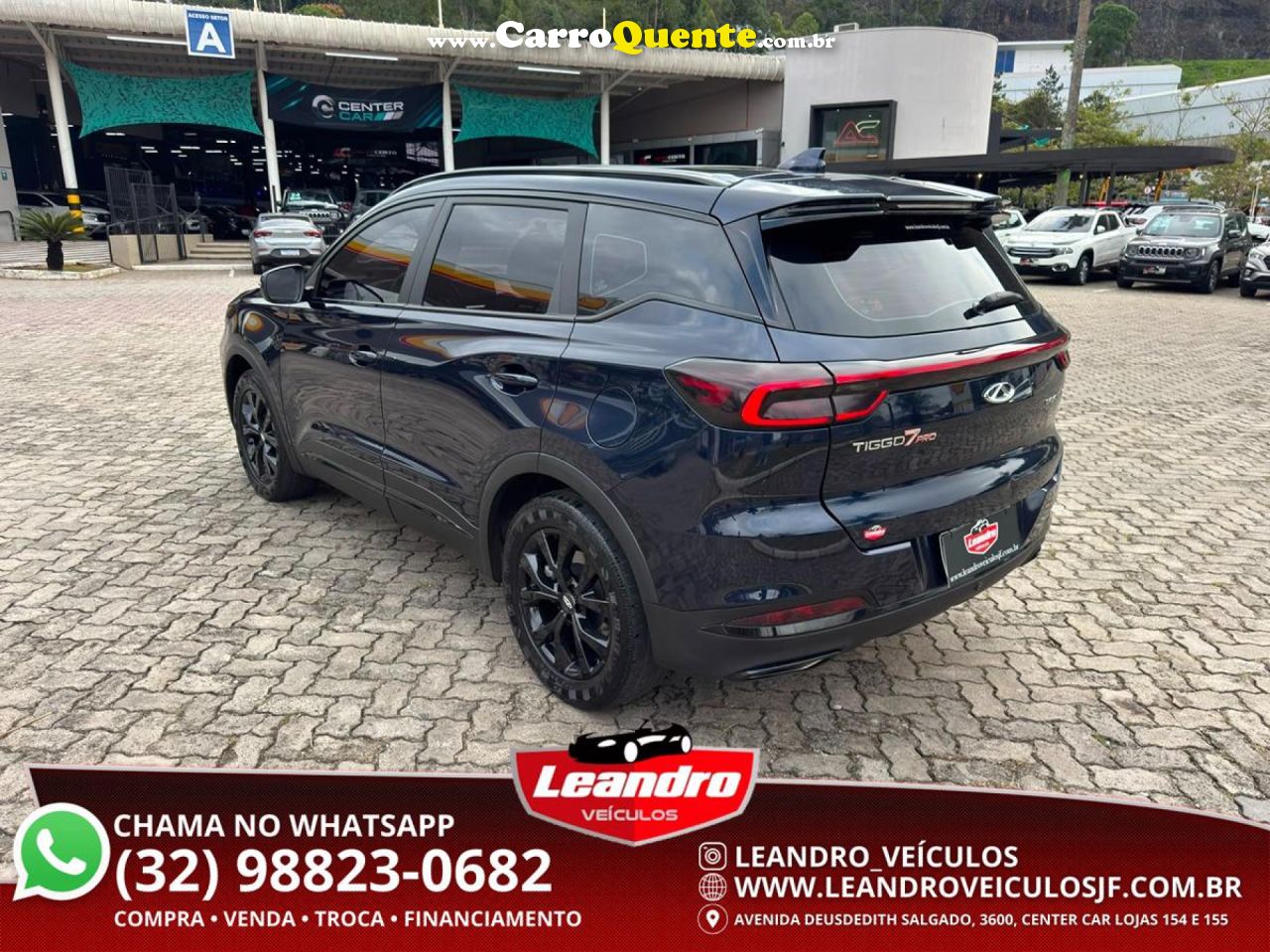 CHERY   TIGGO 7 PRO 1.6 TURBO 16V AUT.     AZUL 2023 1.6 GASOLINA - Loja