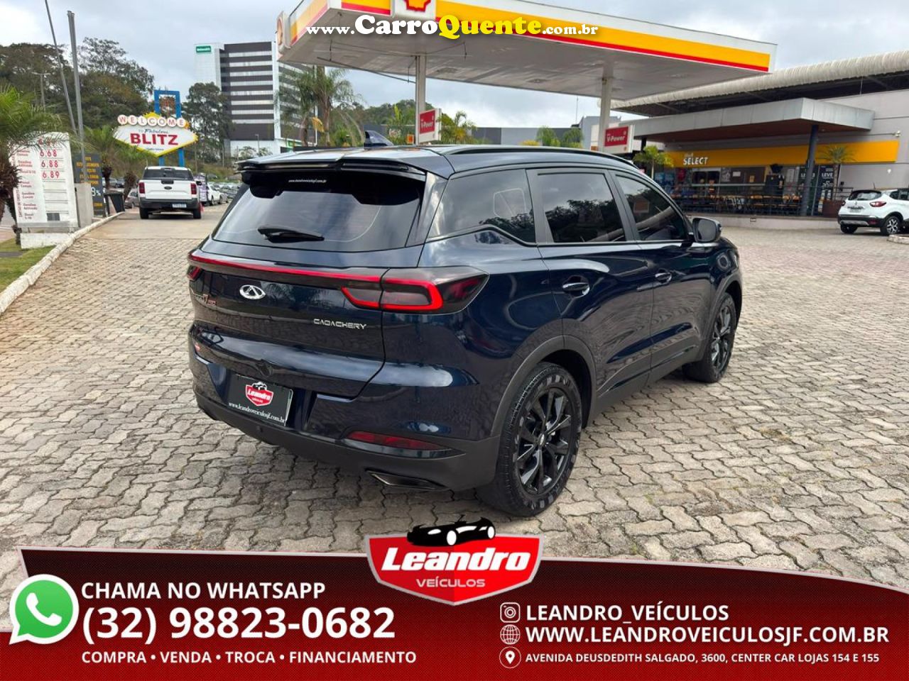 CHERY   TIGGO 7 PRO 1.6 TURBO 16V AUT.     AZUL 2023 1.6 GASOLINA - Loja