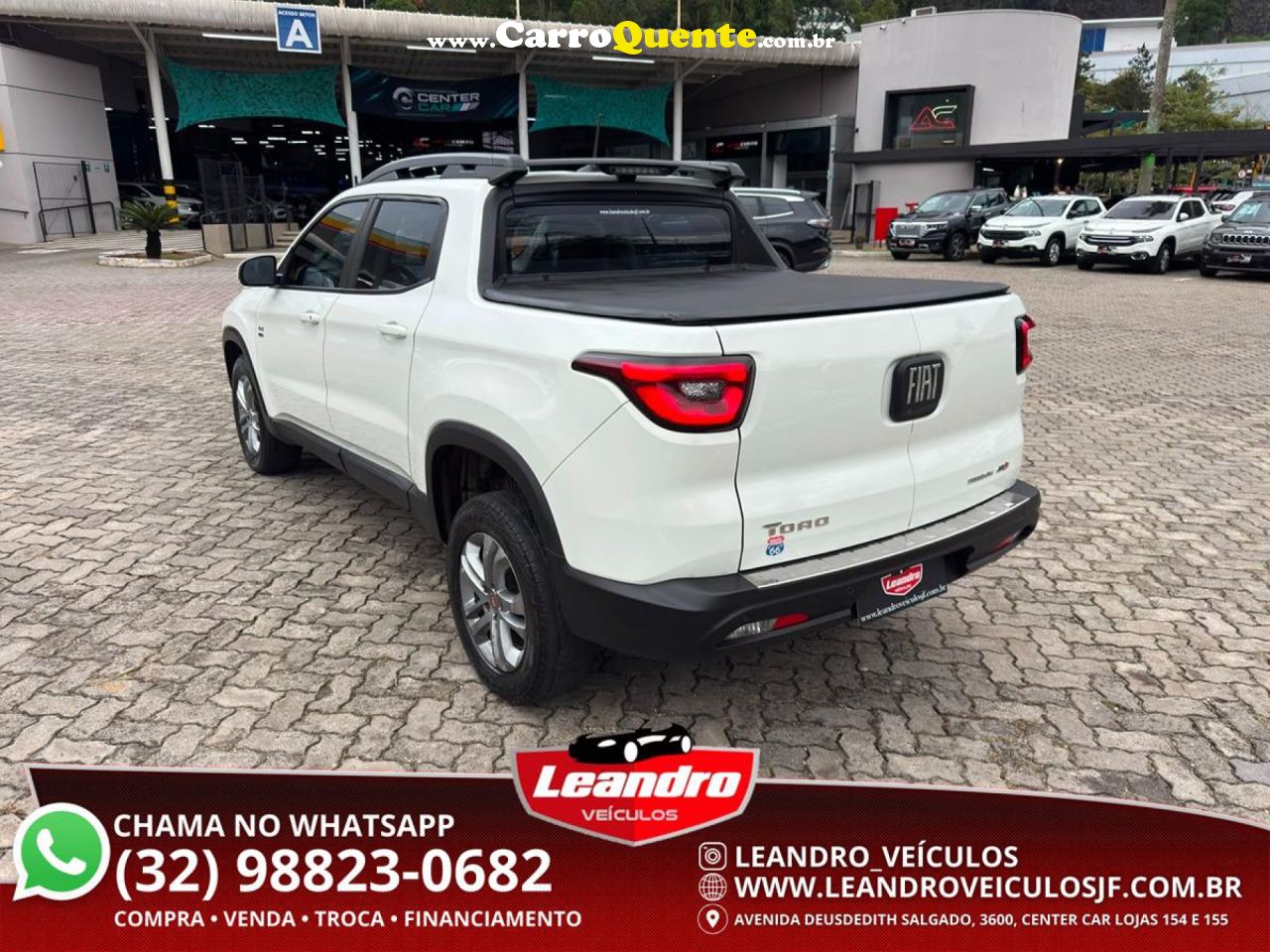 FIAT   TORO FREEDOM 2.0 16V 4X4 TB DIESEL AUT.   BRANCO 2021 2.0 DIESEL - Loja