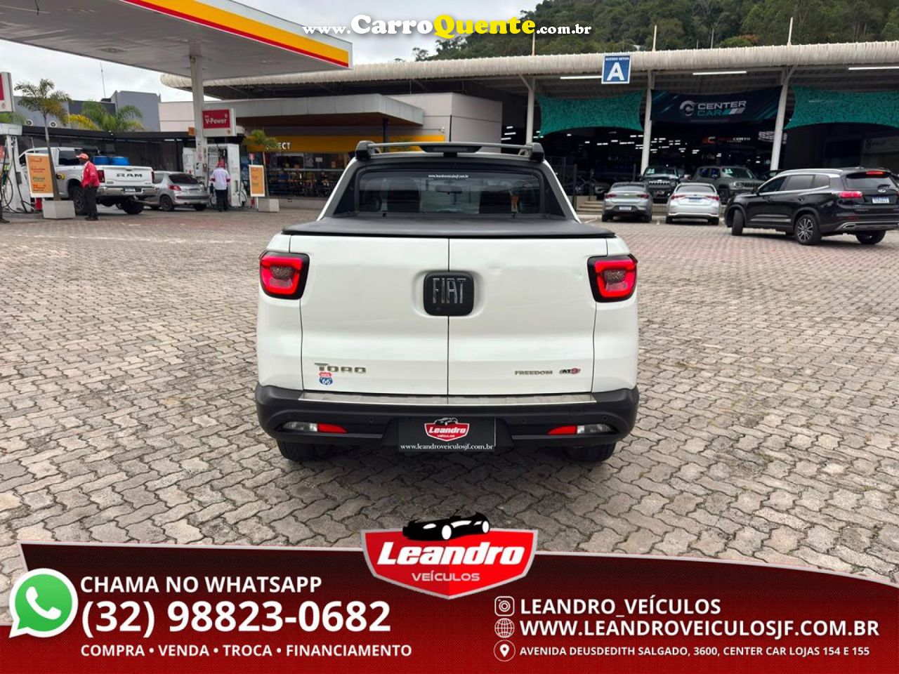 FIAT   TORO FREEDOM 2.0 16V 4X4 TB DIESEL AUT.   BRANCO 2021 2.0 DIESEL - Loja
