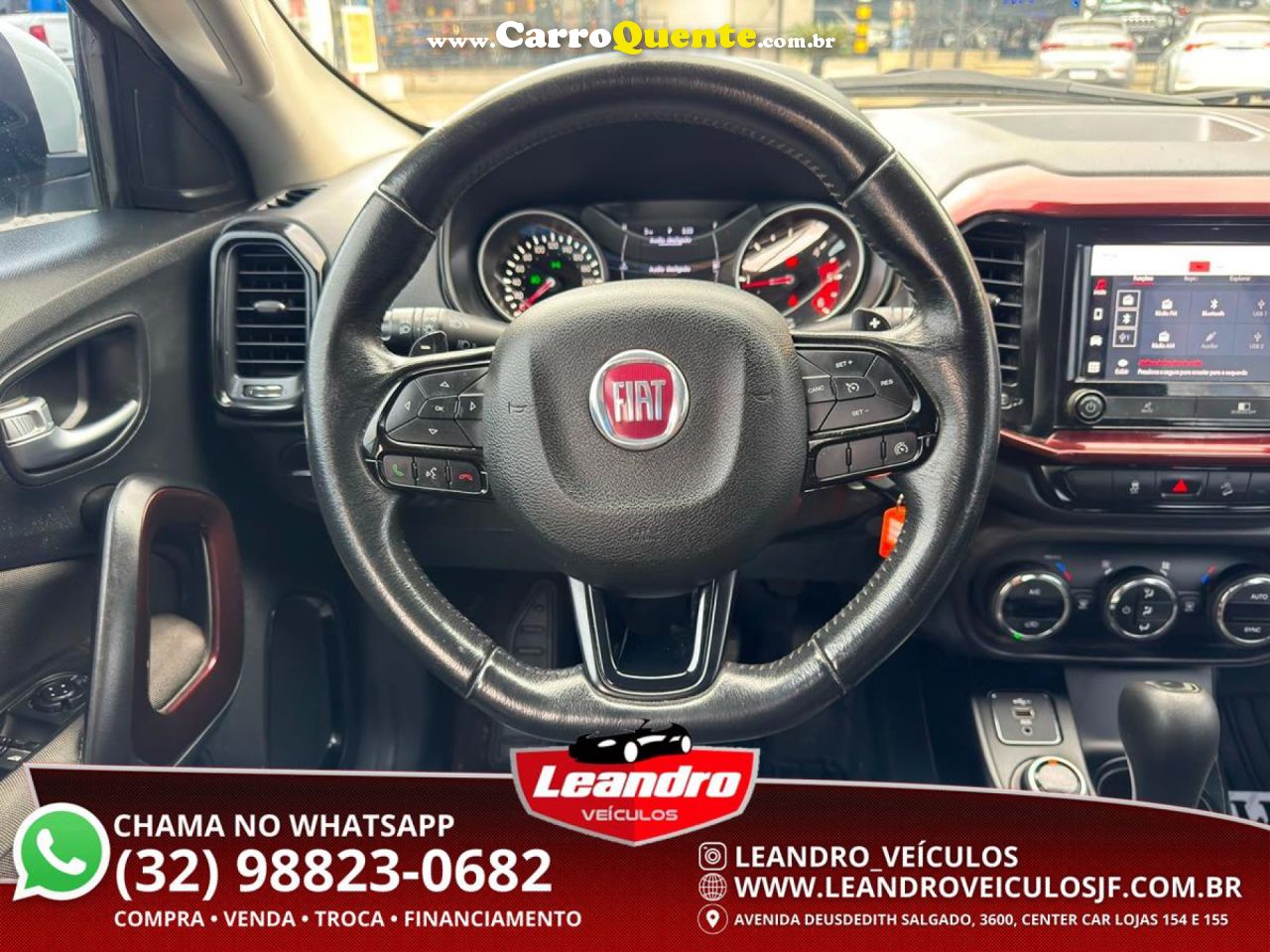 FIAT   TORO FREEDOM 2.0 16V 4X4 TB DIESEL AUT.   BRANCO 2021 2.0 DIESEL - Loja