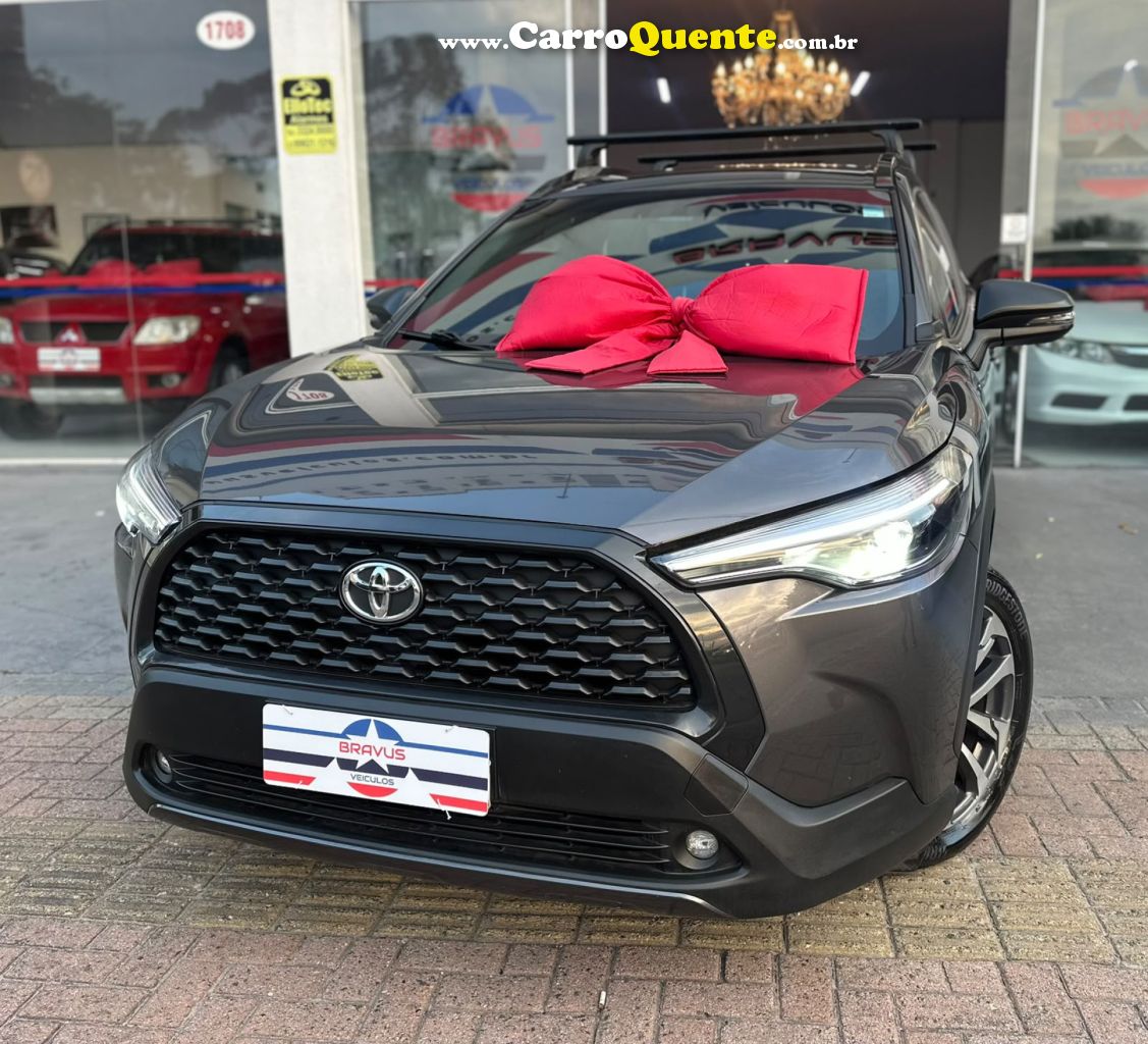 TOYOTA   COROLLA CROSS XRE 2.0 16V FLEX AUT.   CINZA 2022 2.0 FLEX - Loja