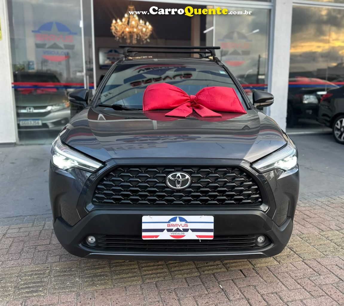 TOYOTA   COROLLA CROSS XRE 2.0 16V FLEX AUT.   CINZA 2022 2.0 FLEX - Loja