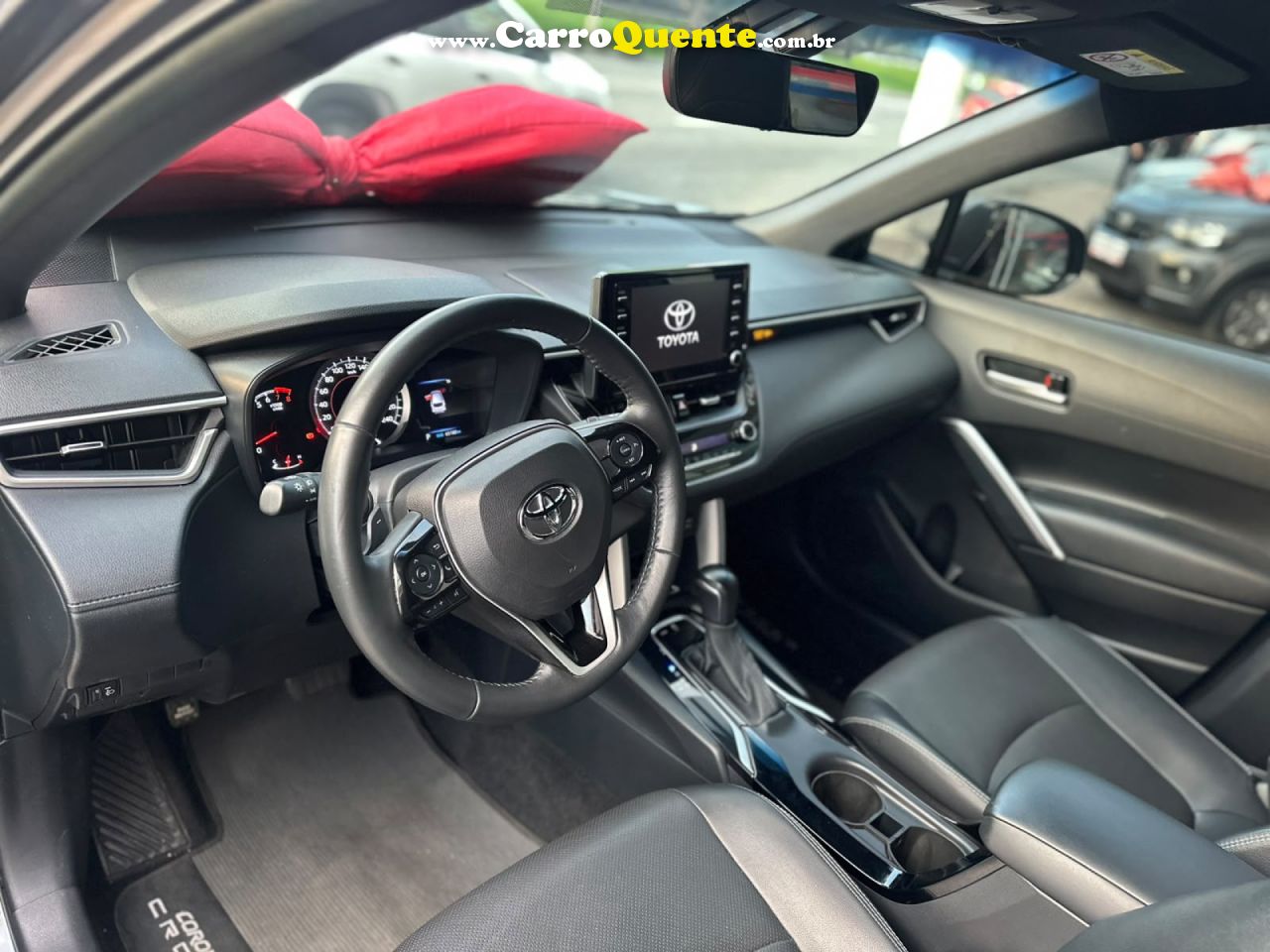 TOYOTA   COROLLA CROSS XRE 2.0 16V FLEX AUT.   CINZA 2022 2.0 FLEX - Loja