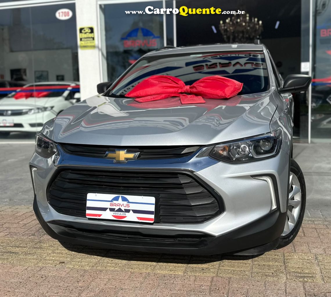 CHEVROLET   TRACKER 1.0 TURBO 12V FLEX AUT.    PRATA 2021 1.0 FLEX - Loja