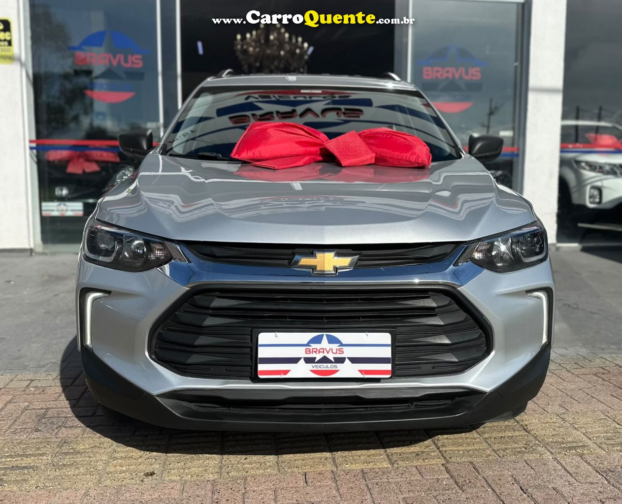 CHEVROLET   TRACKER 1.0 TURBO 12V FLEX AUT.    PRATA 2021 1.0 FLEX - Loja