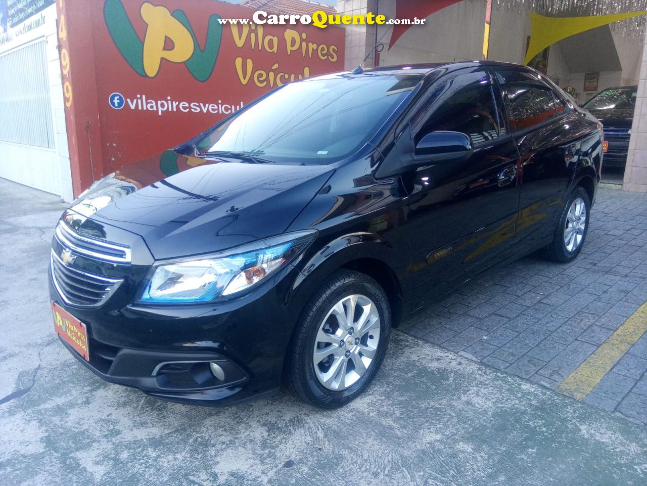 CHEVROLET   PRISMA SED. LTZ 1.4 8V FLEXPOWER 4P   PRETO 2015 1.4 FLEX - Loja