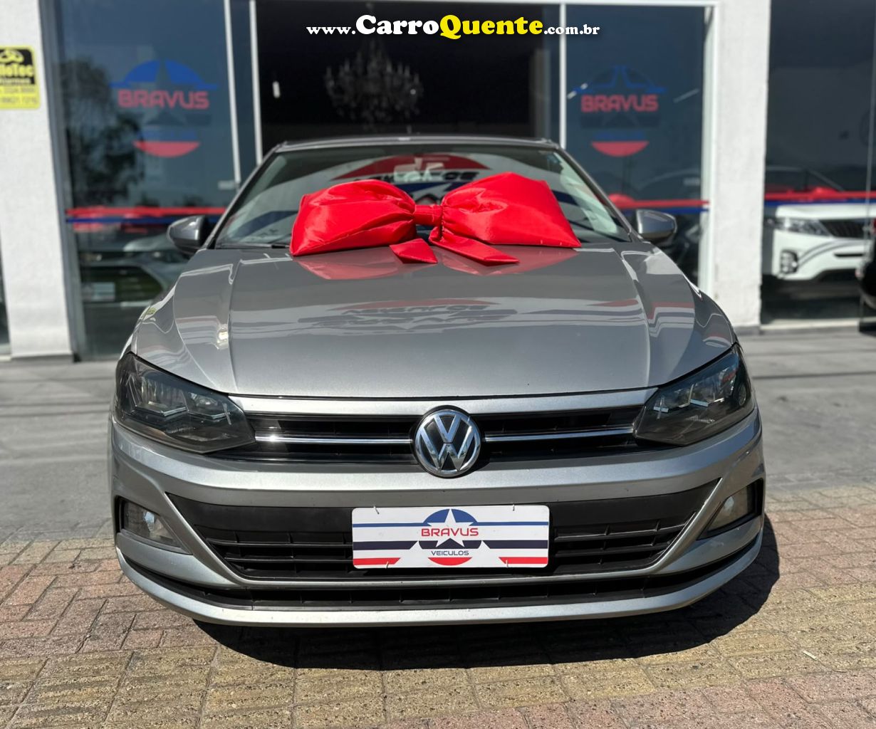 VOLKSWAGEN   VIRTUS COMFORT. 200 TSI 1.0 FLEX 12V AUT   PRATA 2021 1.0 FLEX - Loja