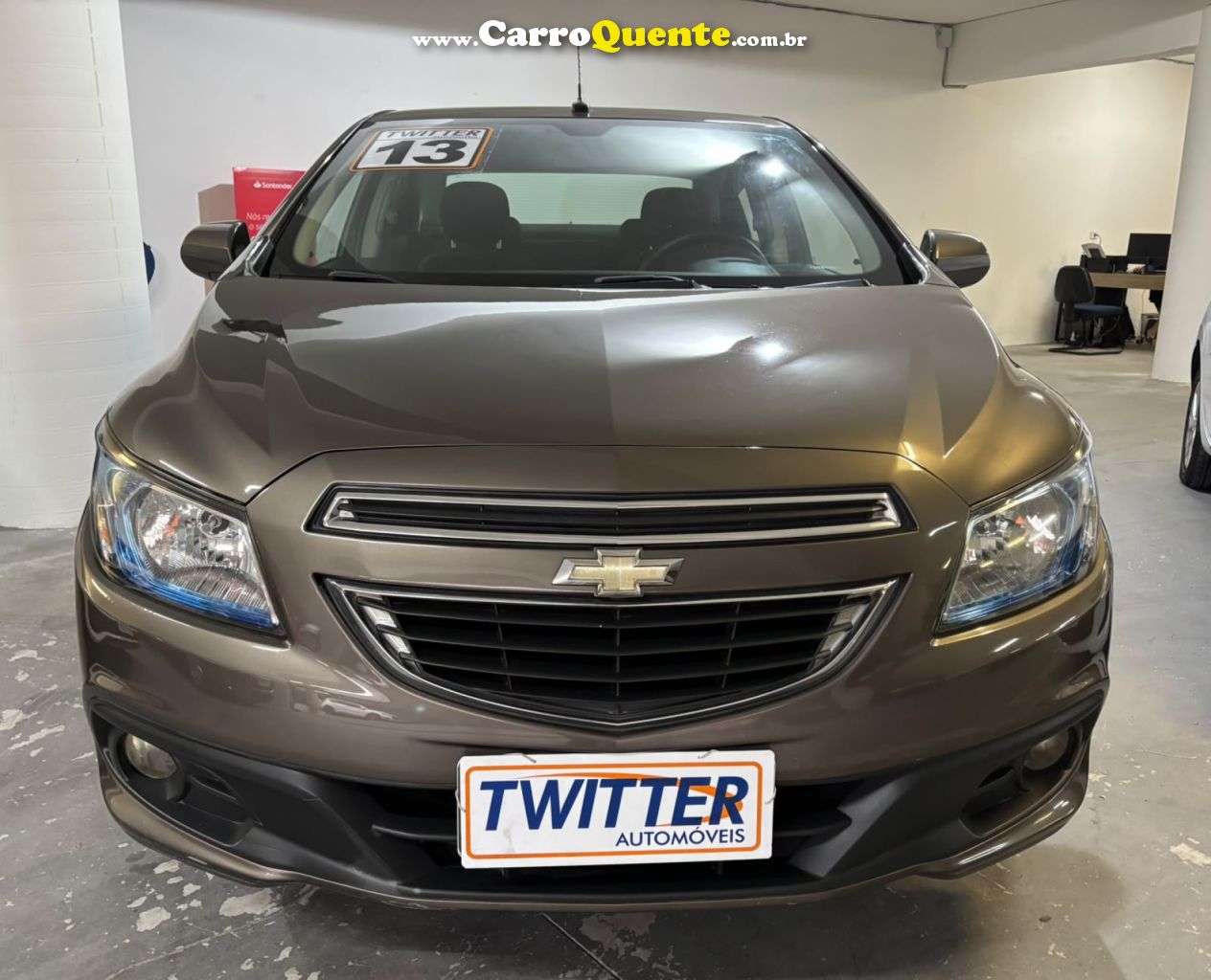 CHEVROLET   PRISMA SED. LT 1.4 8V FLEXPOWER 4P   CINZA 2013 1.4 FLEX - Loja