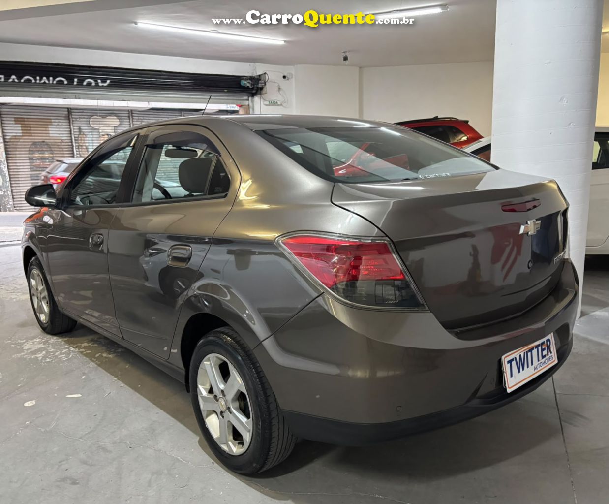 CHEVROLET   PRISMA SED. LT 1.4 8V FLEXPOWER 4P   CINZA 2013 1.4 FLEX - Loja