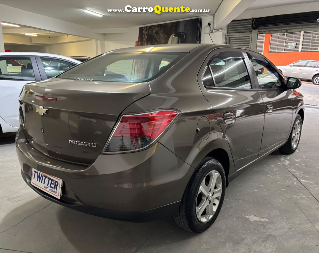 CHEVROLET   PRISMA SED. LT 1.4 8V FLEXPOWER 4P   CINZA 2013 1.4 FLEX - Loja