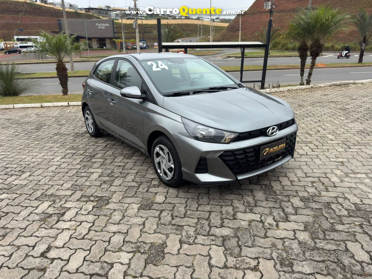 HYUNDAI   HB20 COMFORT 1.0 FLEX 12V MEC.   CINZA 2024 1.0 FLEX - Loja