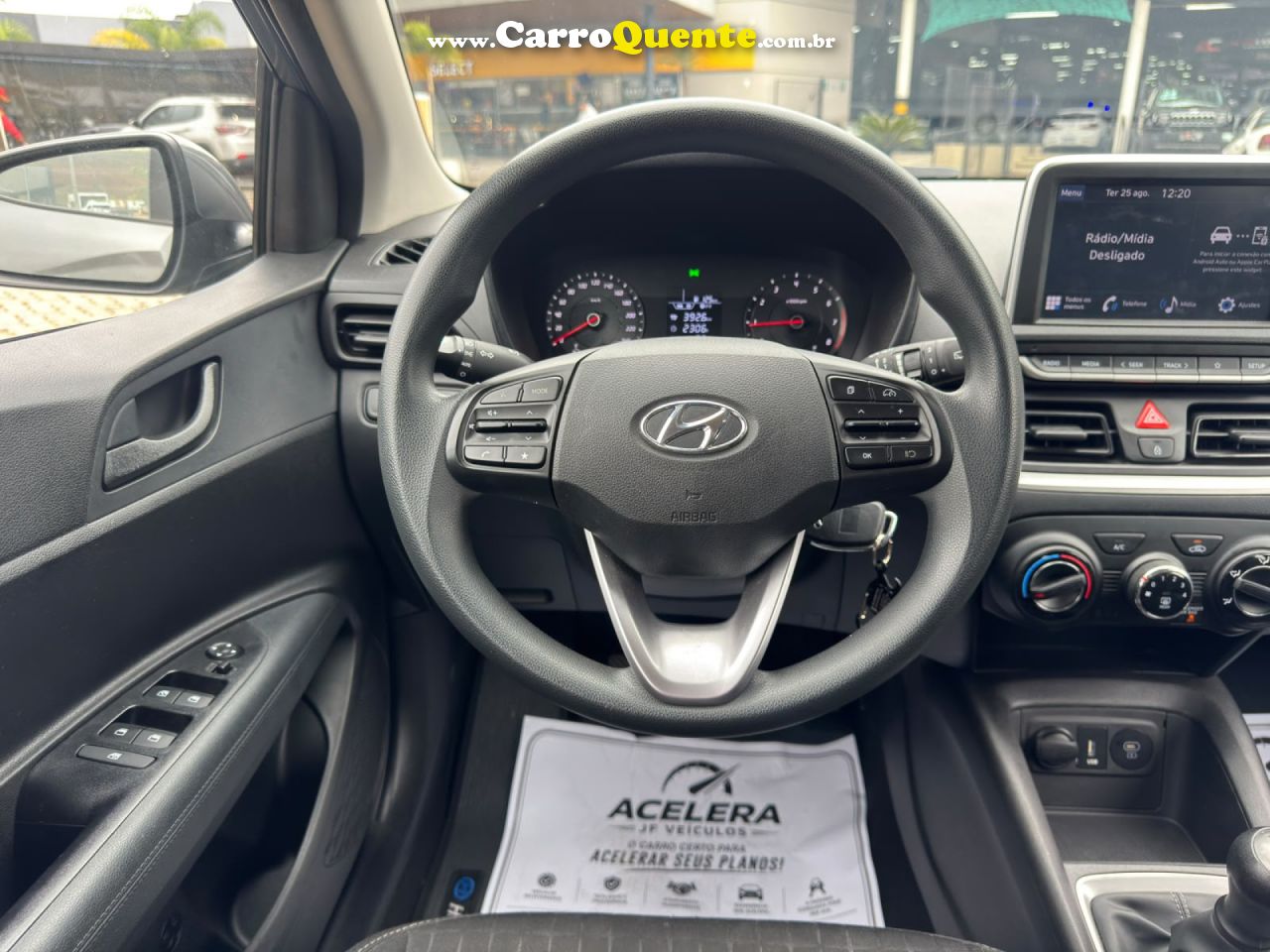 HYUNDAI   HB20 COMFORT 1.0 FLEX 12V MEC.   CINZA 2024 1.0 FLEX - Loja
