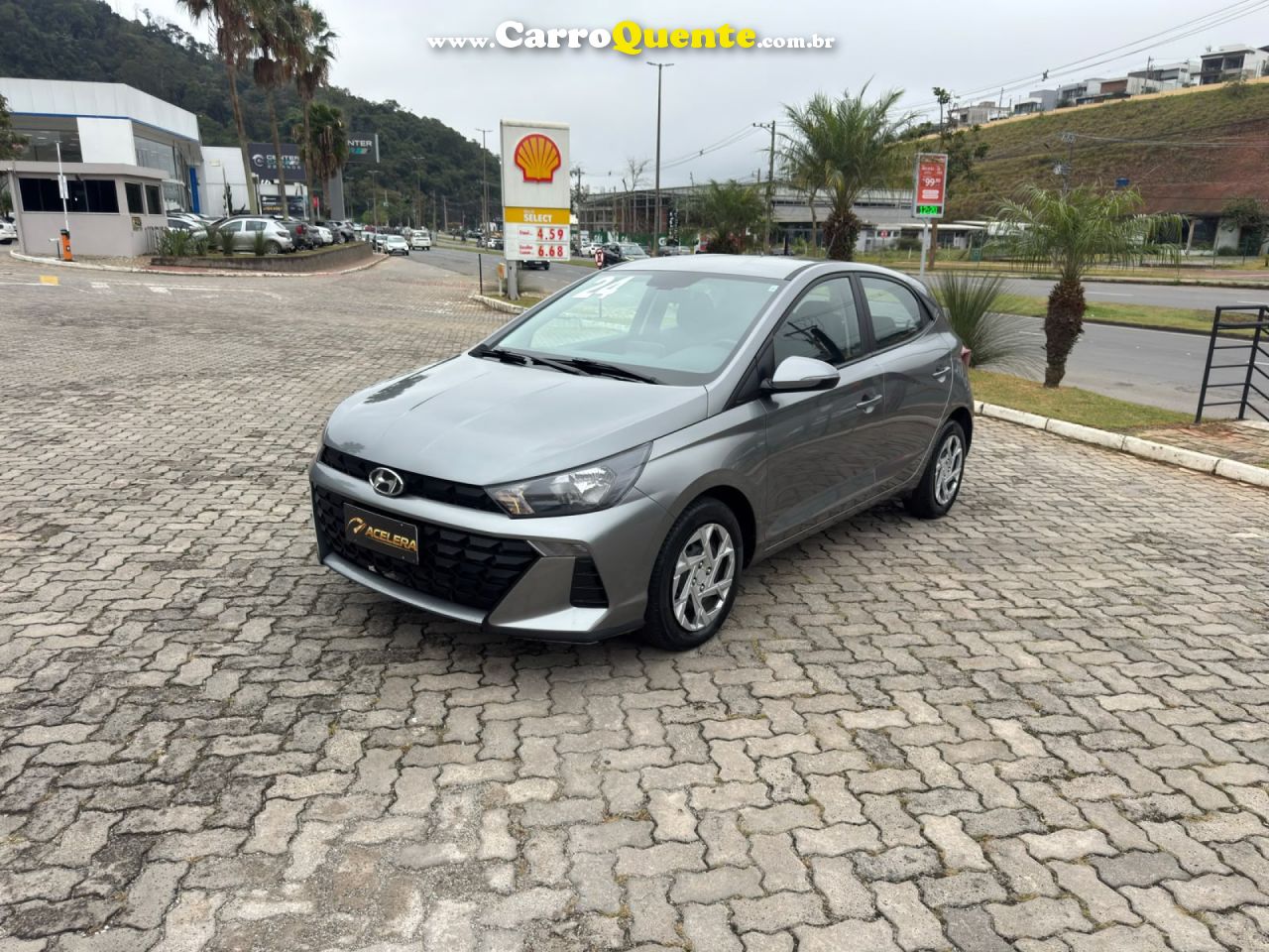 HYUNDAI   HB20 COMFORT 1.0 FLEX 12V MEC.   CINZA 2024 1.0 FLEX - Loja