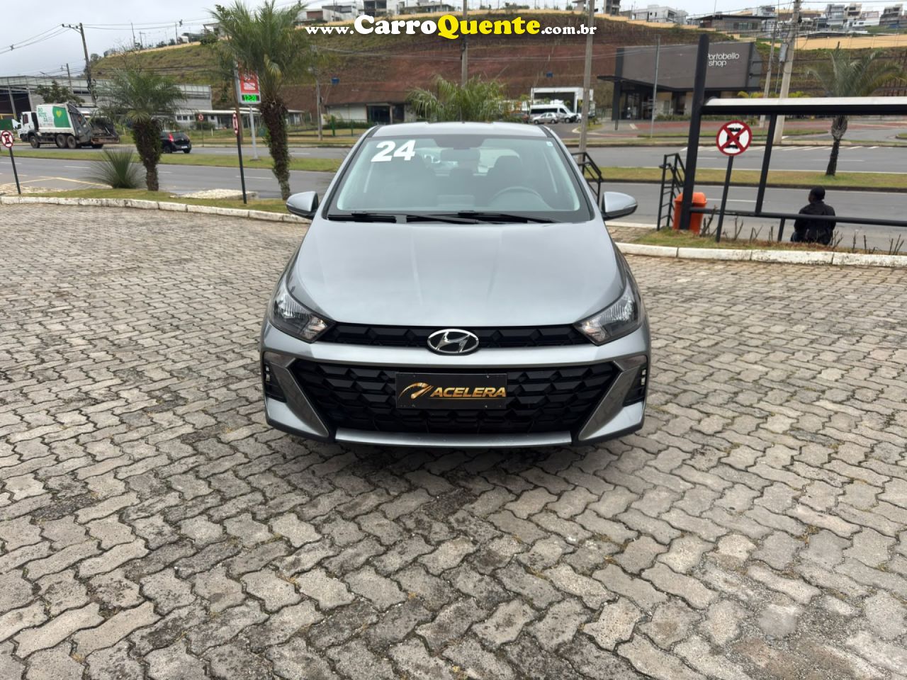 HYUNDAI   HB20 COMFORT 1.0 FLEX 12V MEC.   CINZA 2024 1.0 FLEX - Loja