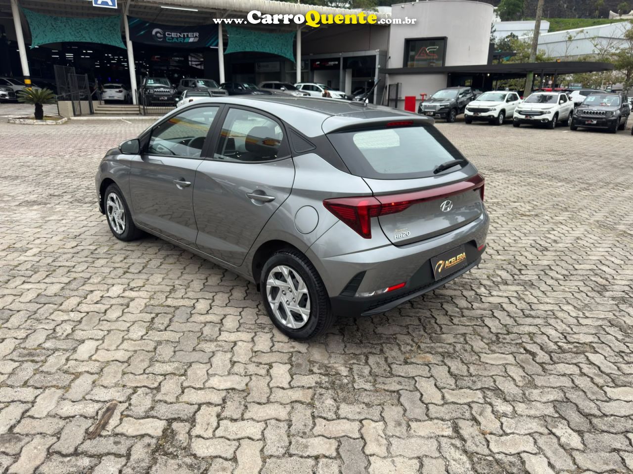 HYUNDAI   HB20 COMFORT 1.0 FLEX 12V MEC.   CINZA 2024 1.0 FLEX - Loja