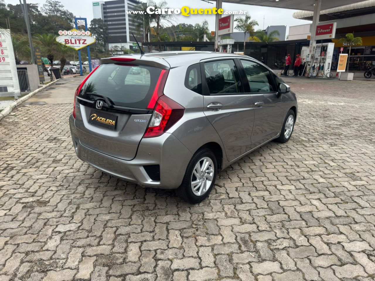 HONDA   FIT LX 1.5 FLEXONE 16V 5P AUT.   CINZA 2015 1.5 GASOLINA - Loja