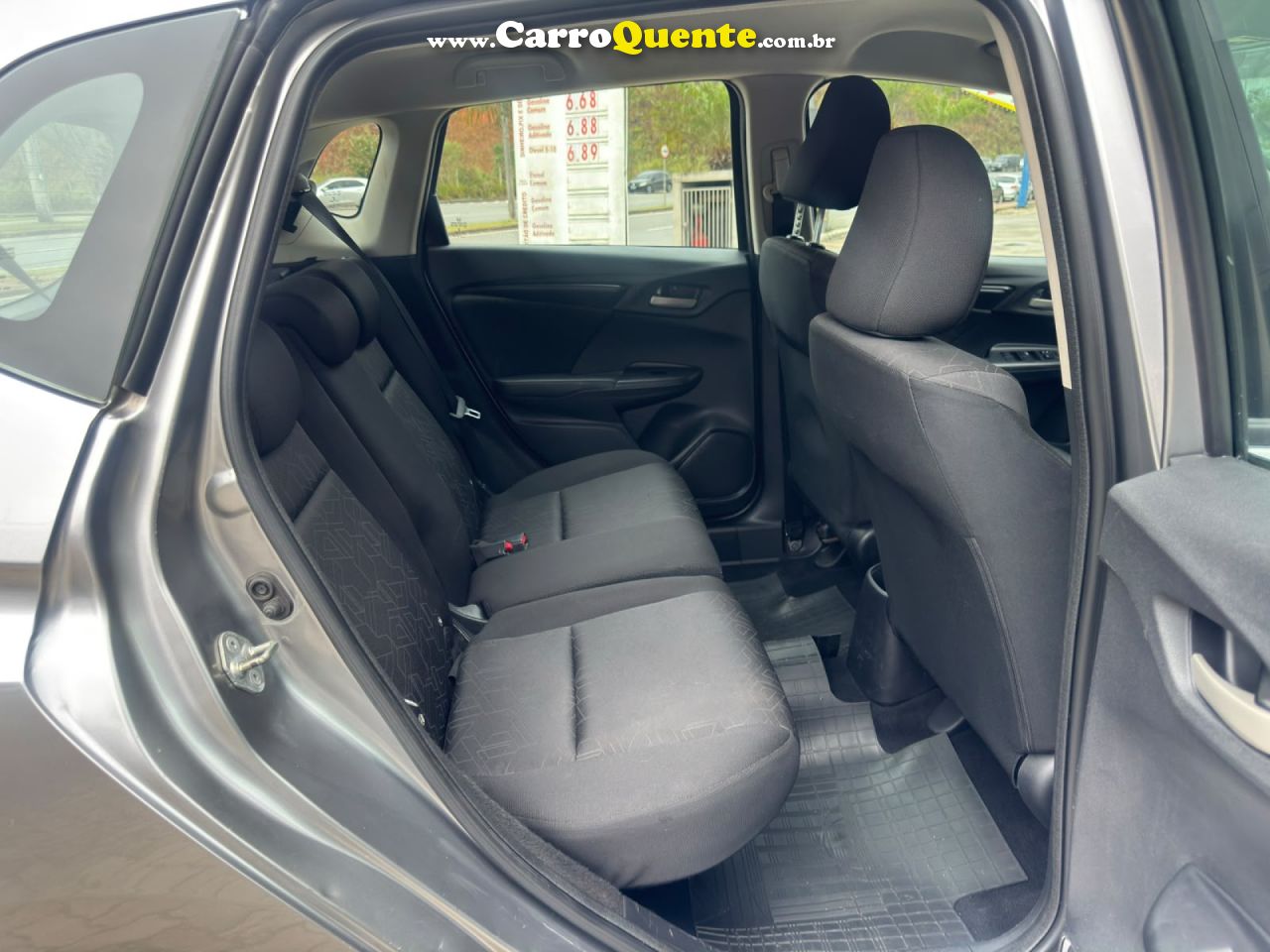 HONDA   FIT LX 1.5 FLEXONE 16V 5P AUT.   CINZA 2015 1.5 GASOLINA - Loja