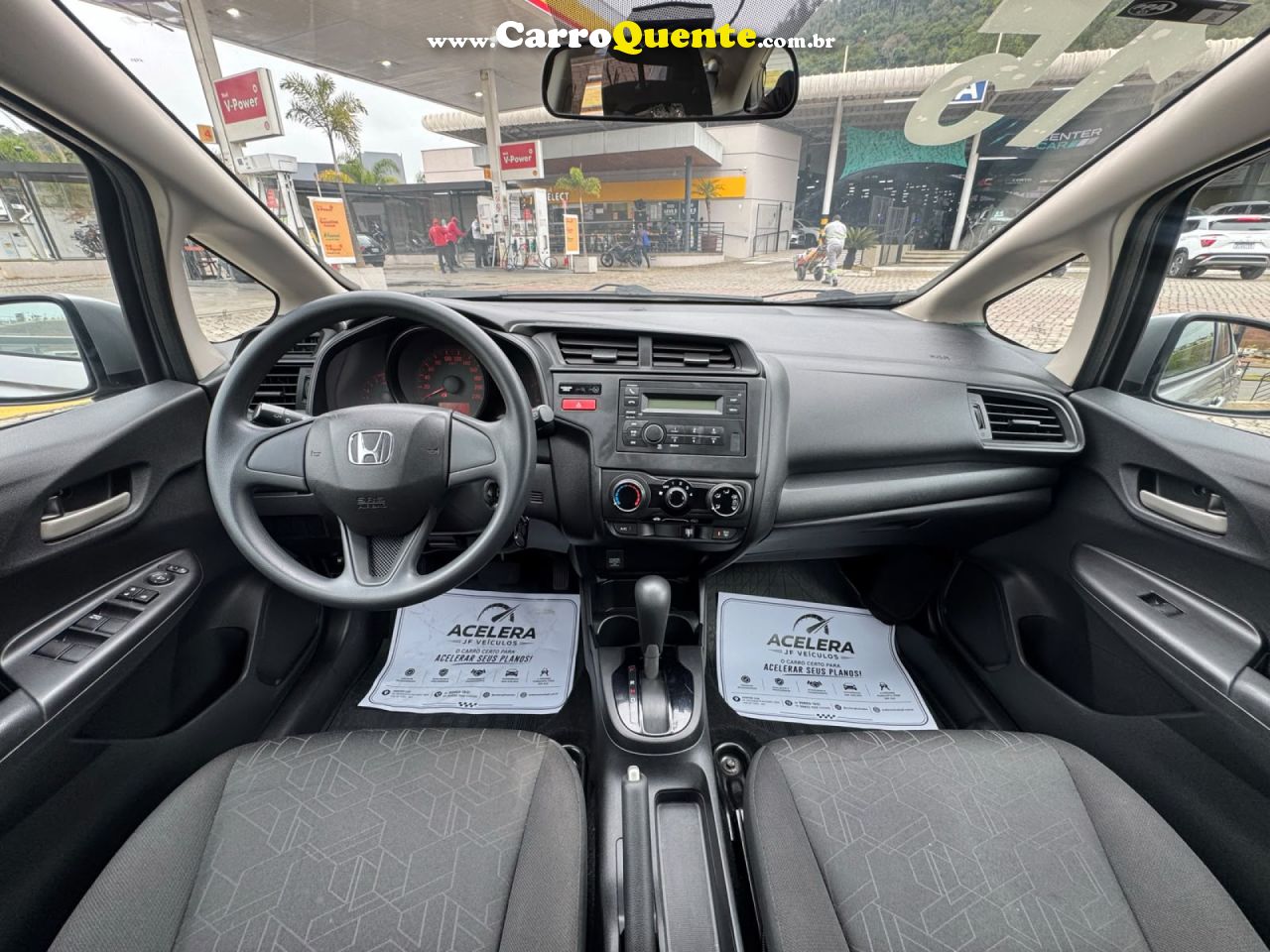 HONDA   FIT LX 1.5 FLEXONE 16V 5P AUT.   CINZA 2015 1.5 GASOLINA - Loja