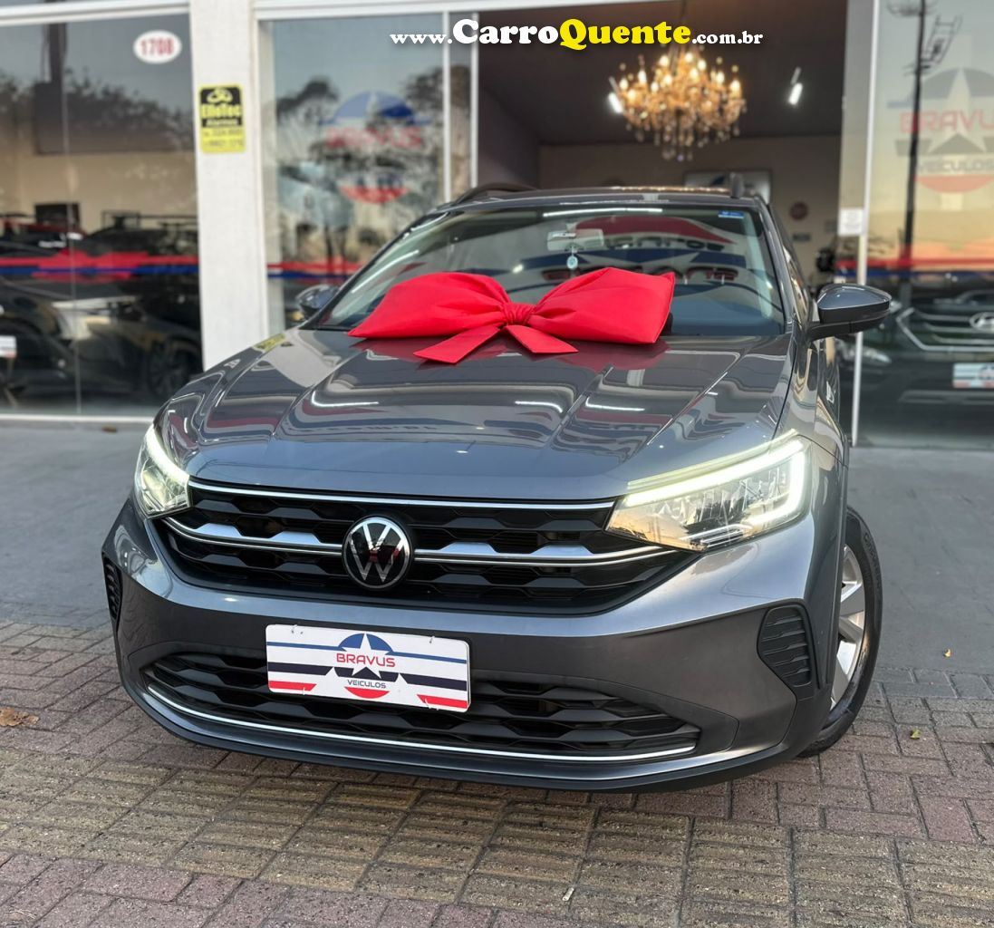 VOLKSWAGEN   NIVUS COMFORTLINE 1.0 200 TSI FLEX AUT.   CINZA 2021 1.0 FLEX - Loja