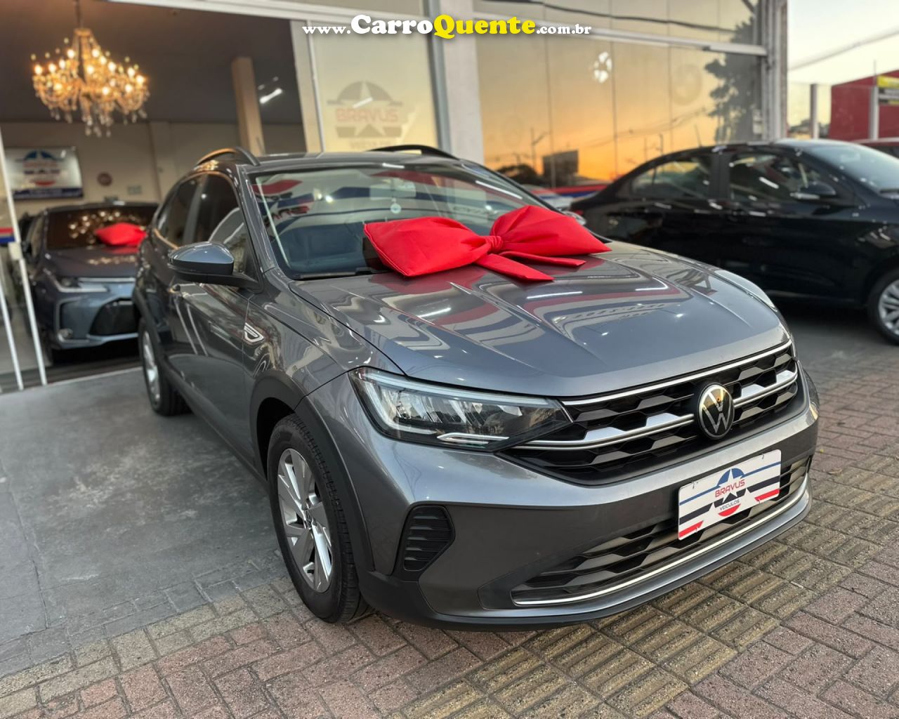 VOLKSWAGEN   NIVUS COMFORTLINE 1.0 200 TSI FLEX AUT.   CINZA 2021 1.0 FLEX - Loja