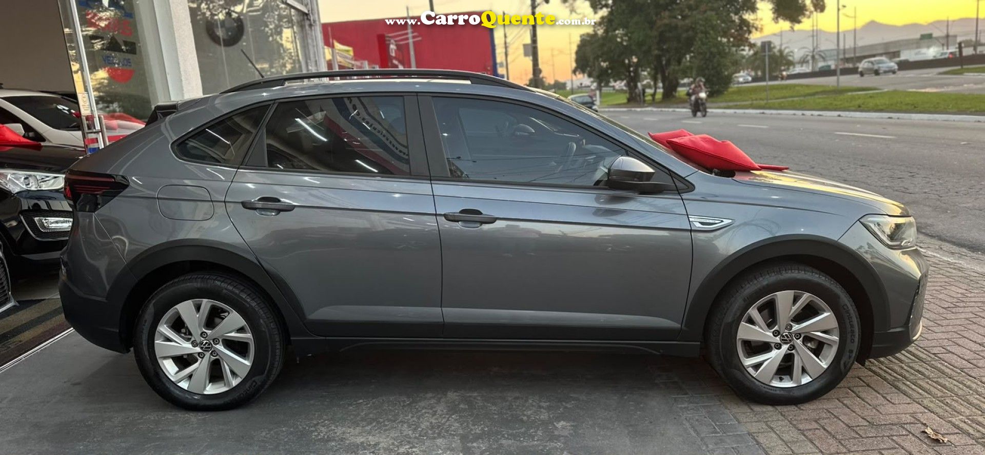 VOLKSWAGEN   NIVUS COMFORTLINE 1.0 200 TSI FLEX AUT.   CINZA 2021 1.0 FLEX - Loja