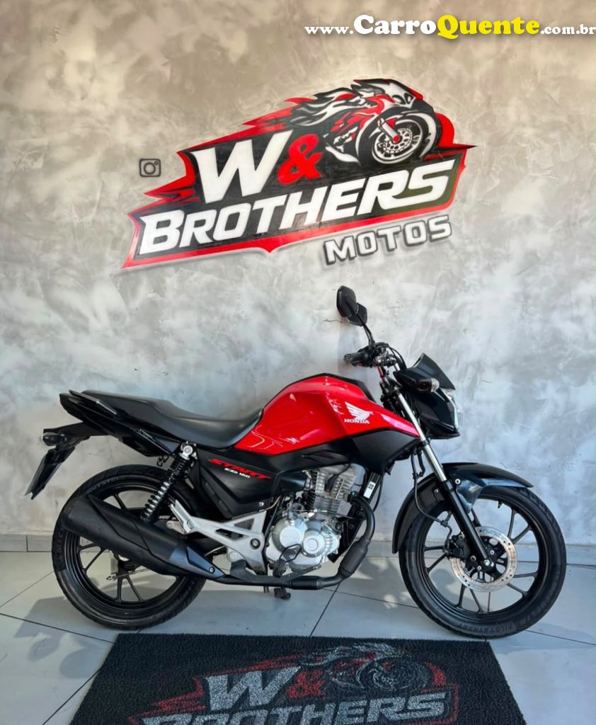 HONDA   CG 160 START   VERMELHO 2025 160 GASOLINA - Loja