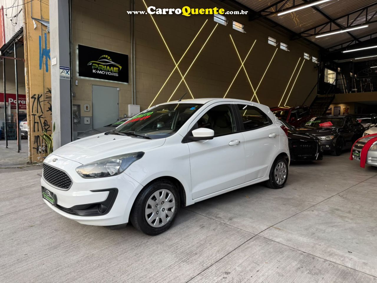 FORD   KA 1.0 SESE PLUS TIVCT FLEX 5P   BRANCO 2019 1.0 FLEX - Loja