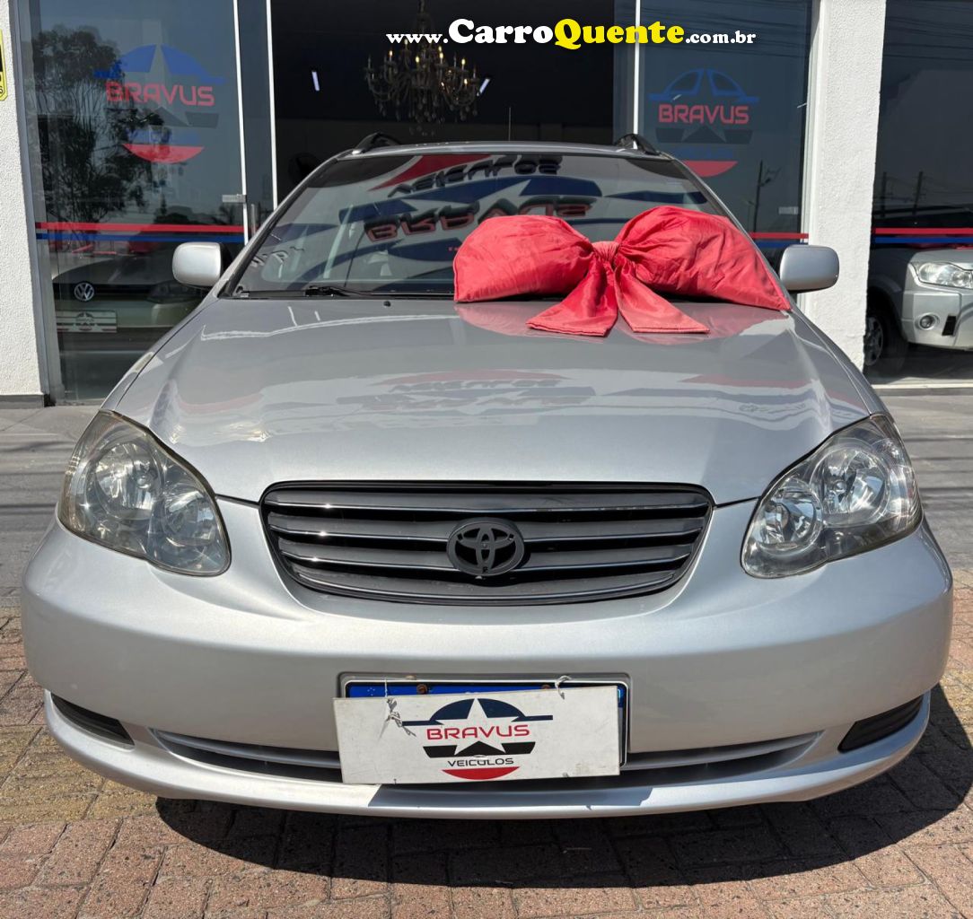 TOYOTA   COROLLA FIELDER SW 1.81.8 XEI FLEX AUT.   PRATA 2005 1.8 FLEX - Loja