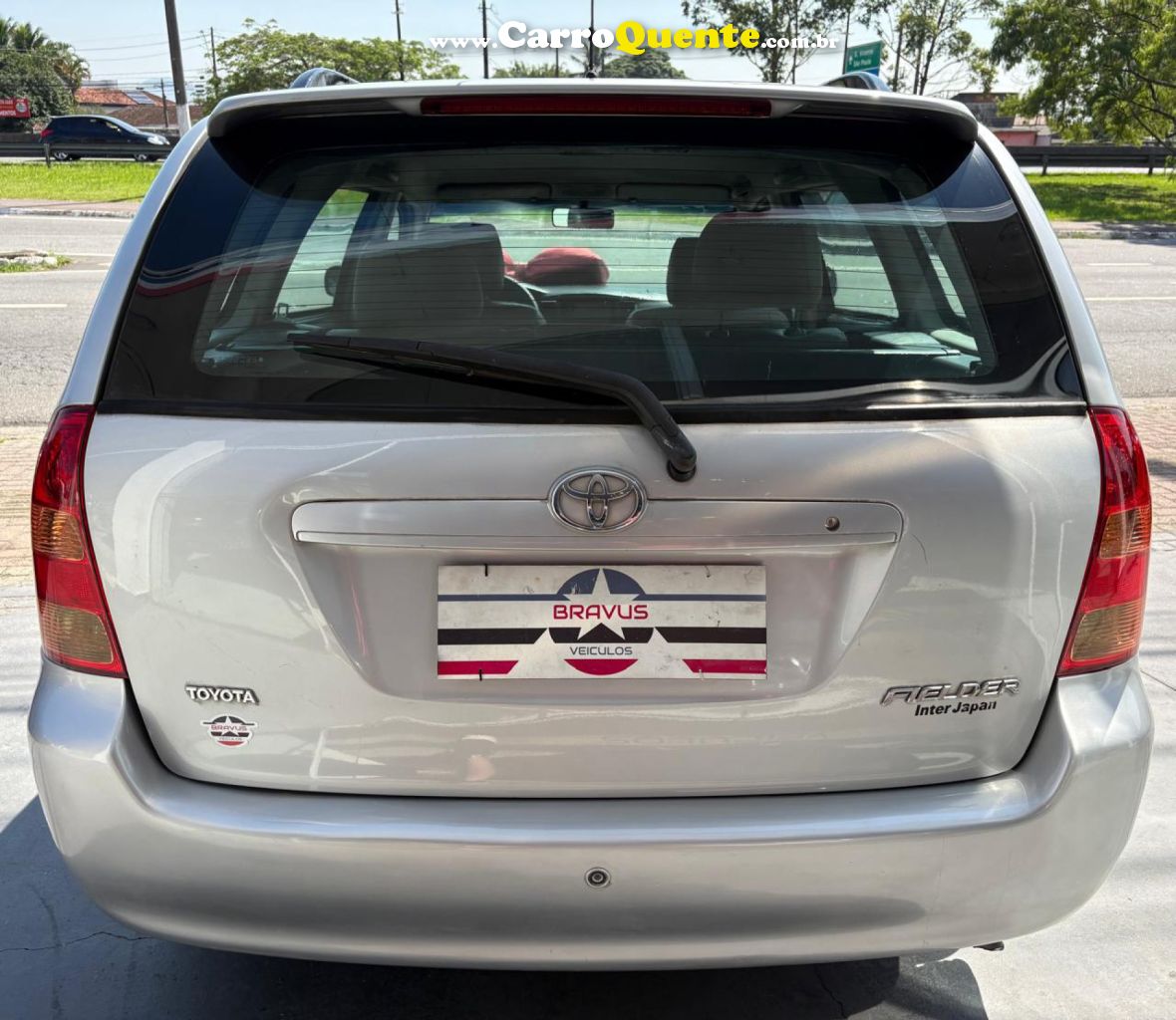TOYOTA   COROLLA FIELDER SW 1.81.8 XEI FLEX AUT.   PRATA 2005 1.8 FLEX - Loja