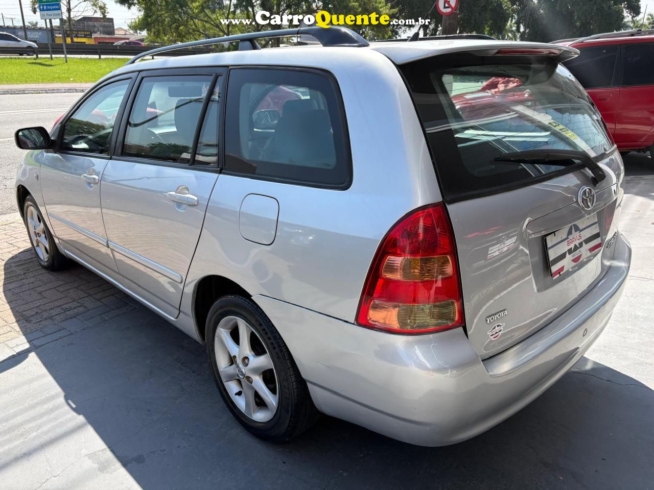 TOYOTA   COROLLA FIELDER SW 1.81.8 XEI FLEX AUT.   PRATA 2005 1.8 FLEX - Loja