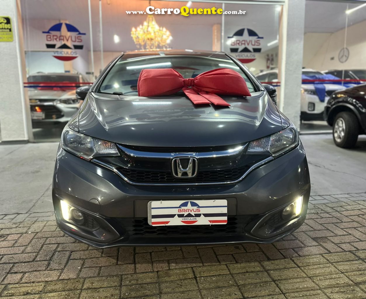 HONDA   FIT EXSEX 1.5 FLEXFLEXONE 16V 5P AUT.   CINZA 2018 1.5 FLEX - Loja