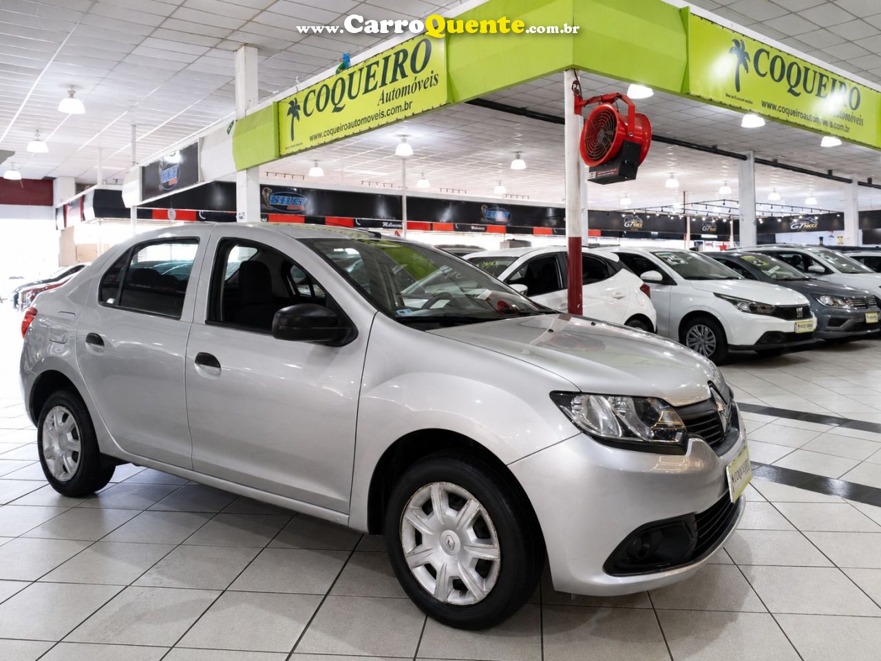 RENAULT LOGAN 1.0 12V SCE AUTHENTIQUE 2018 - Loja