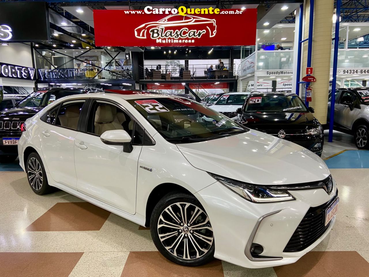 TOYOTA COROLLA 1.8 VVT-I ALTIS PREMIUM HIBRIDO 2022 - Loja