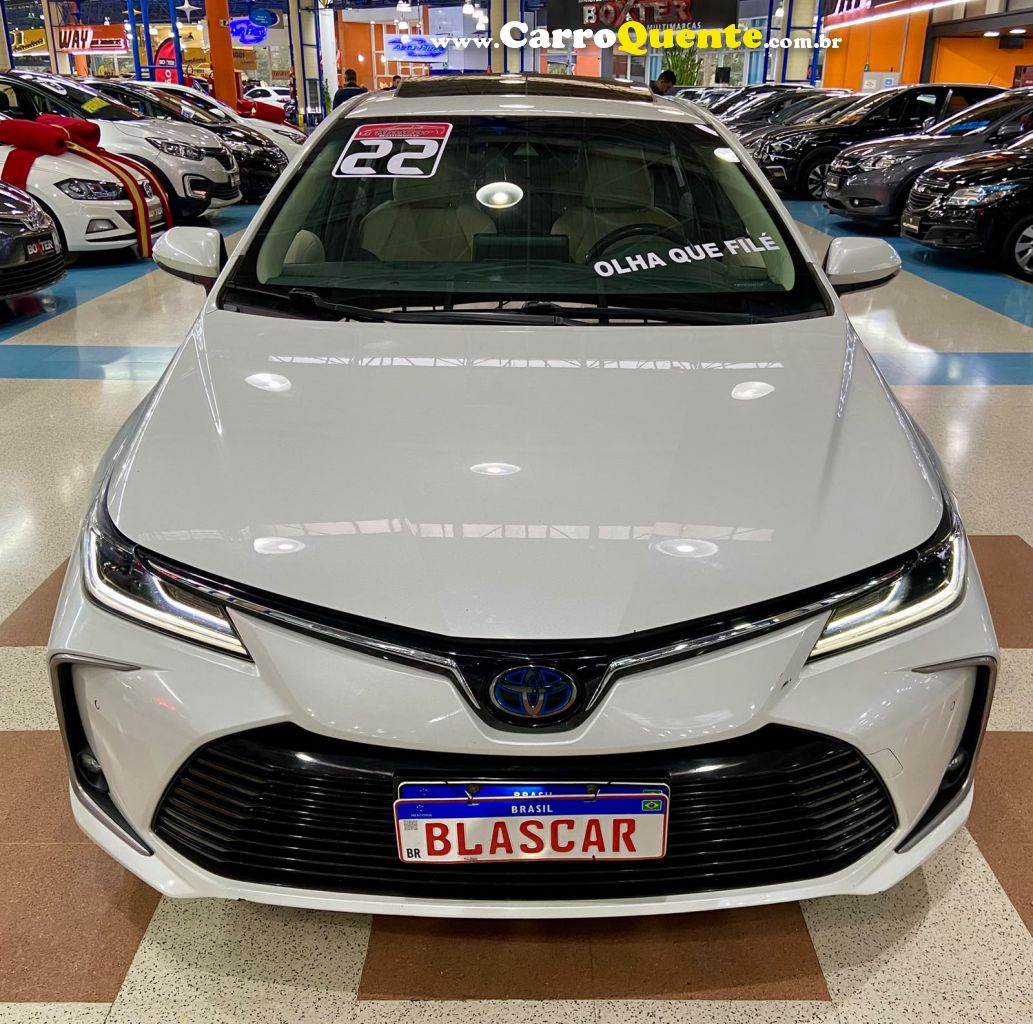 TOYOTA COROLLA 1.8 VVT-I ALTIS PREMIUM HIBRIDO 2022 - Loja