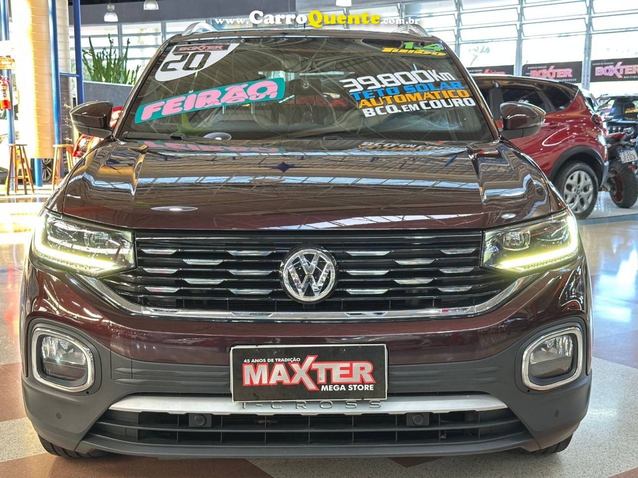 VOLKSWAGEN T-CROSS 1.4 250 TSI TOTAL HIGHLINE 2020 - Loja